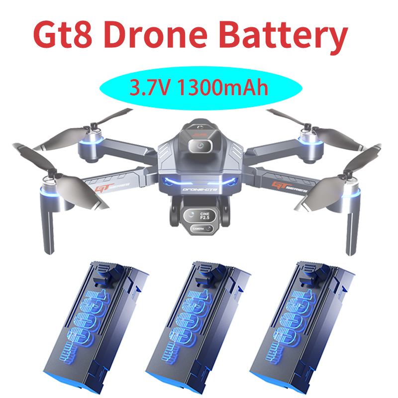 Original 3.7V 1300mAh GT8 Dron - Drone Kit Professional recension och pris