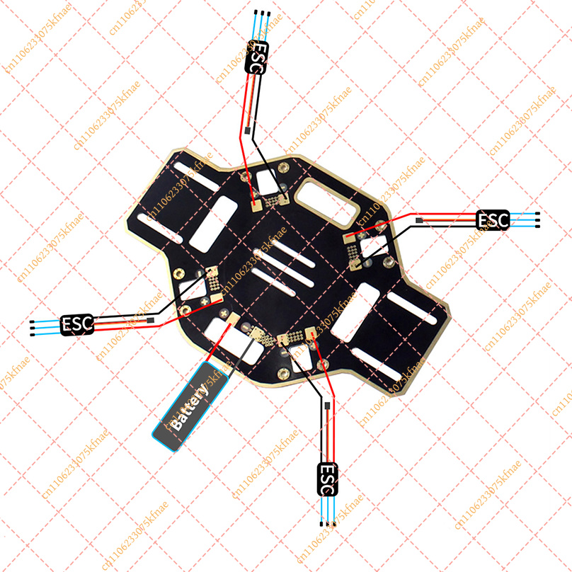 450mm F450 4-Axle Drone Frame  - Drone Kit Octocopter recension och pris